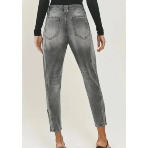Something Navy Roxie Snap High Rise Jeans - Picture 3 of 11